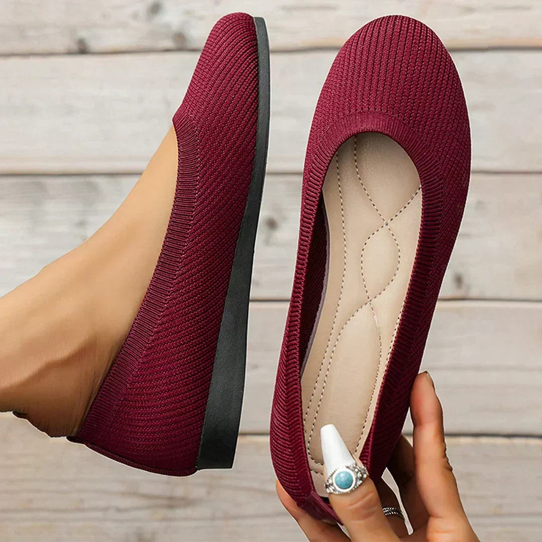 Damen Ballerinas – Leichte bequeme Flats aus Mesh für Alltag & Sommer