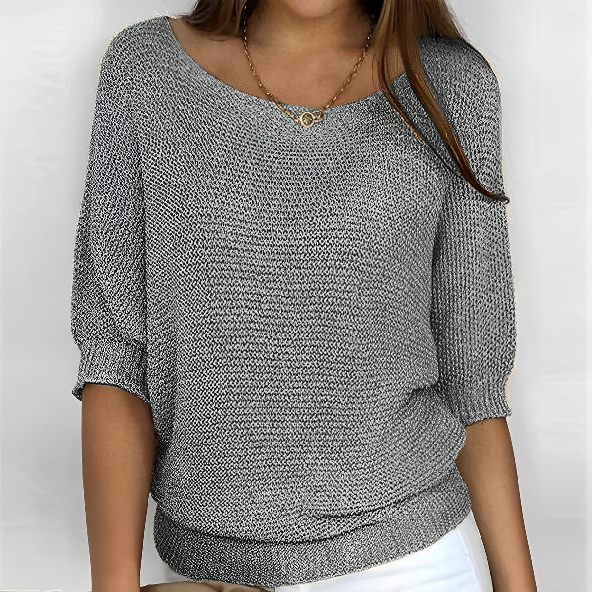 Leonie - Zeitgemäßer Rundhals-Pullover