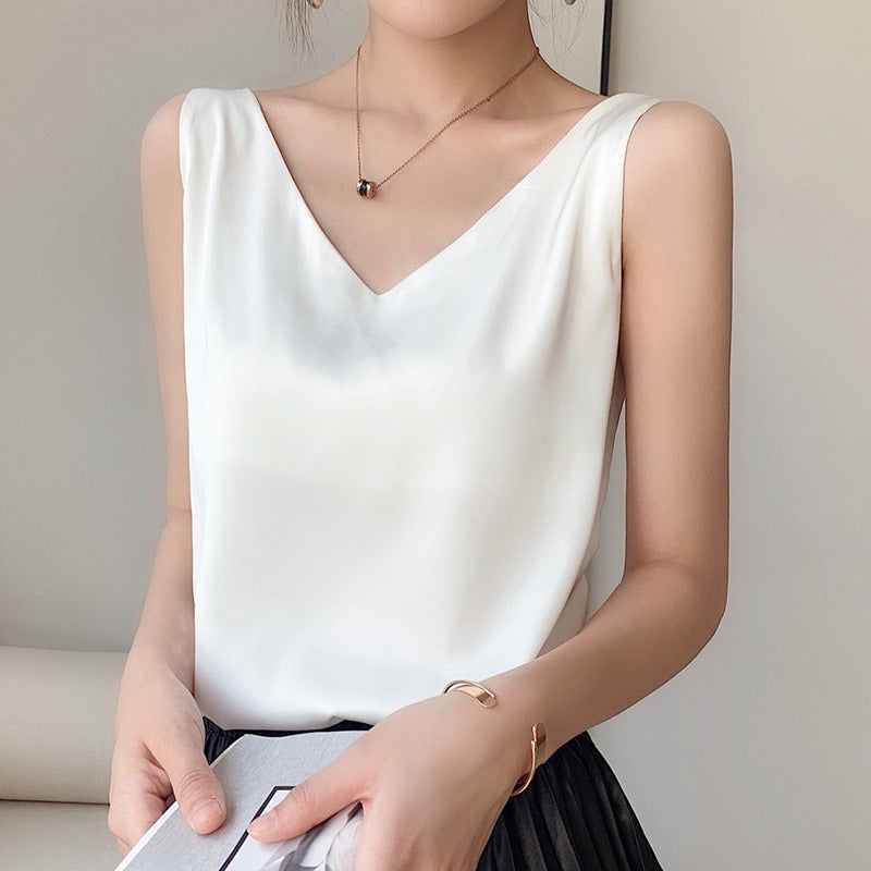 Gladys - Tanktop mit V-Ausschnitt