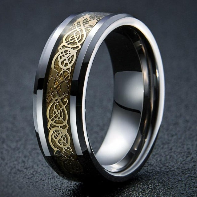 Jarl – Wikinger-Ring mit archaischem Design