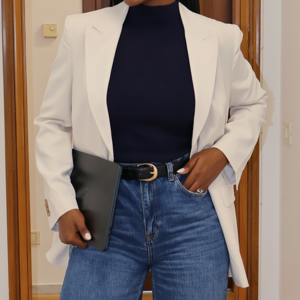 Klassischer Weißer Blazer