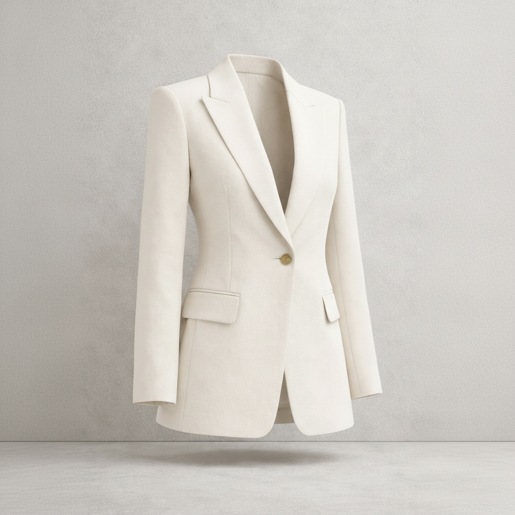 Klassischer Weißer Blazer