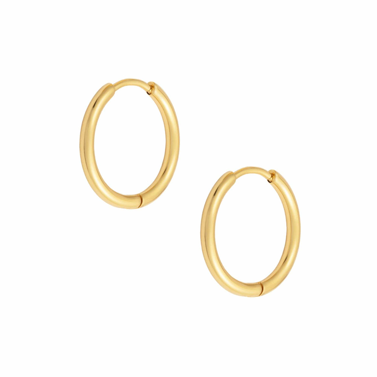 Celia – Elegante goldene Creolen
