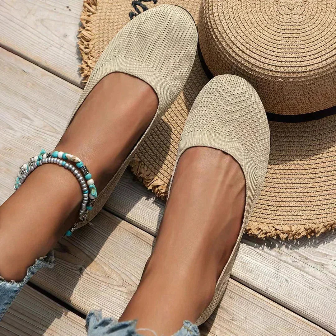 Damen Ballerinas – Leichte bequeme Flats aus Mesh für Alltag & Sommer