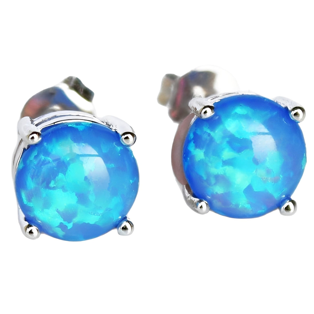 Camille – Elegante Ohrstecker in Opal