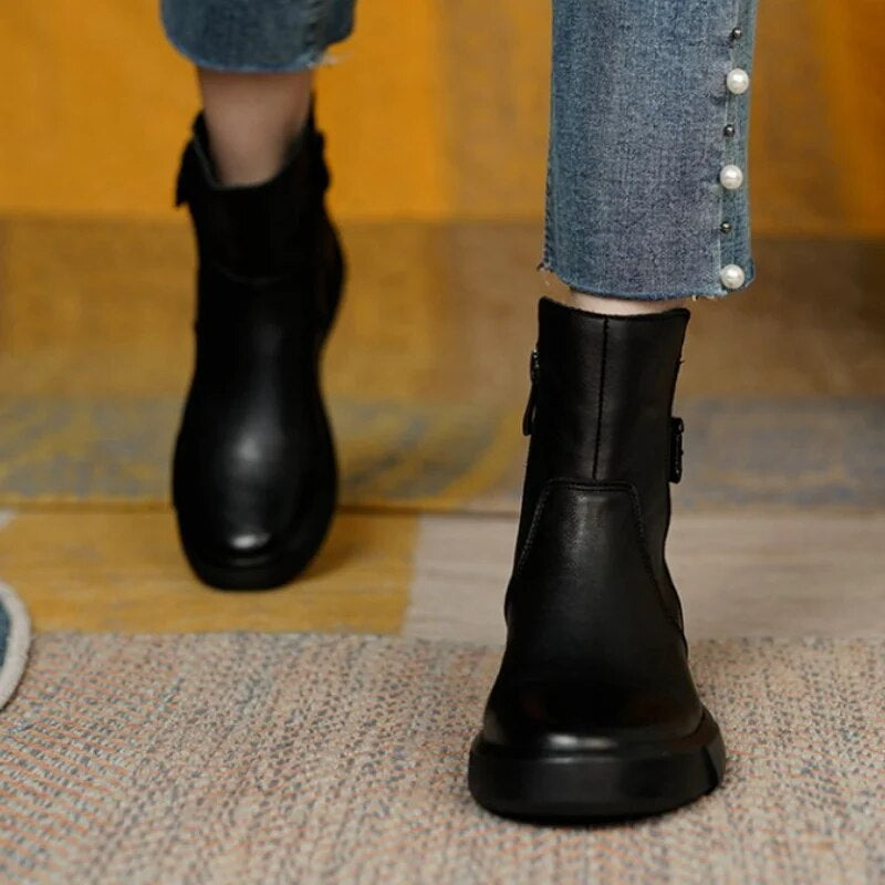 Belladonna- Elegante Damen Lederboots