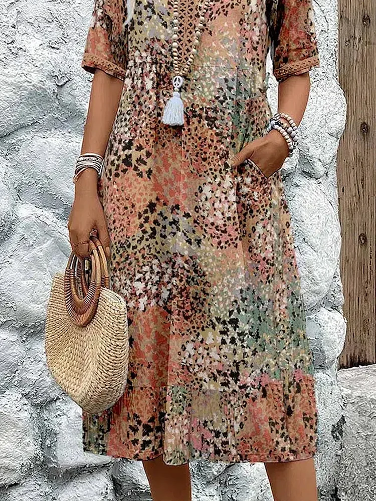 Skye - Freizeitkleid mit Muster