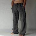 Anton - Leinenhose mit Bindeband