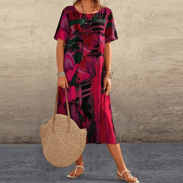 Elizabeth - Elegantes Blumenkleid