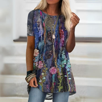 Emma - Freizeitbluse mit Blumenmuster