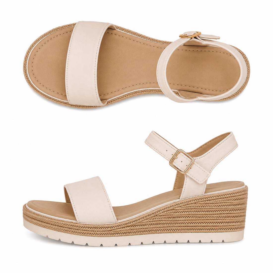 Andrea - Bequeme Sandalen mit Knöchelriemen