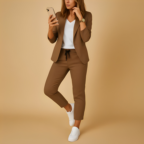 Aletha - Stilvoller Damenblazer mit Hose