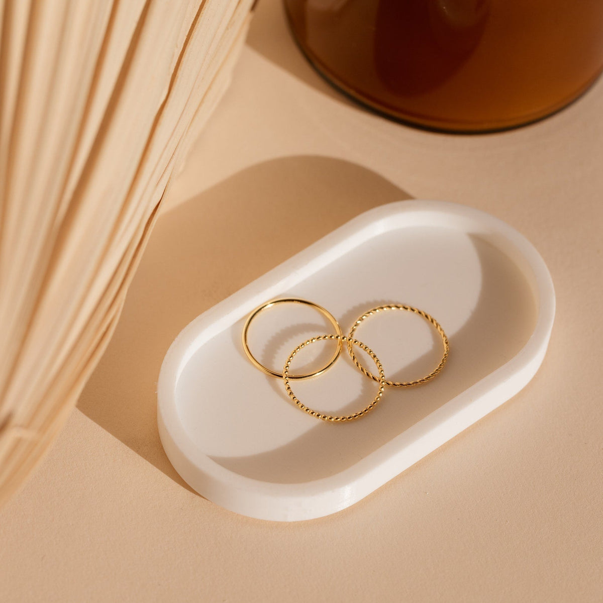 Dünne Ring-Set - Stapelringe
