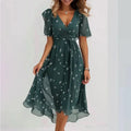 Circe - Midikleid mit Blumenprint
