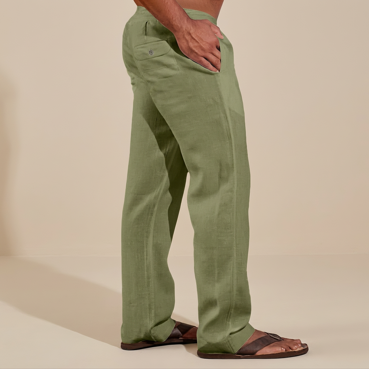 Elias - Weit geschnittene, gerade Hose