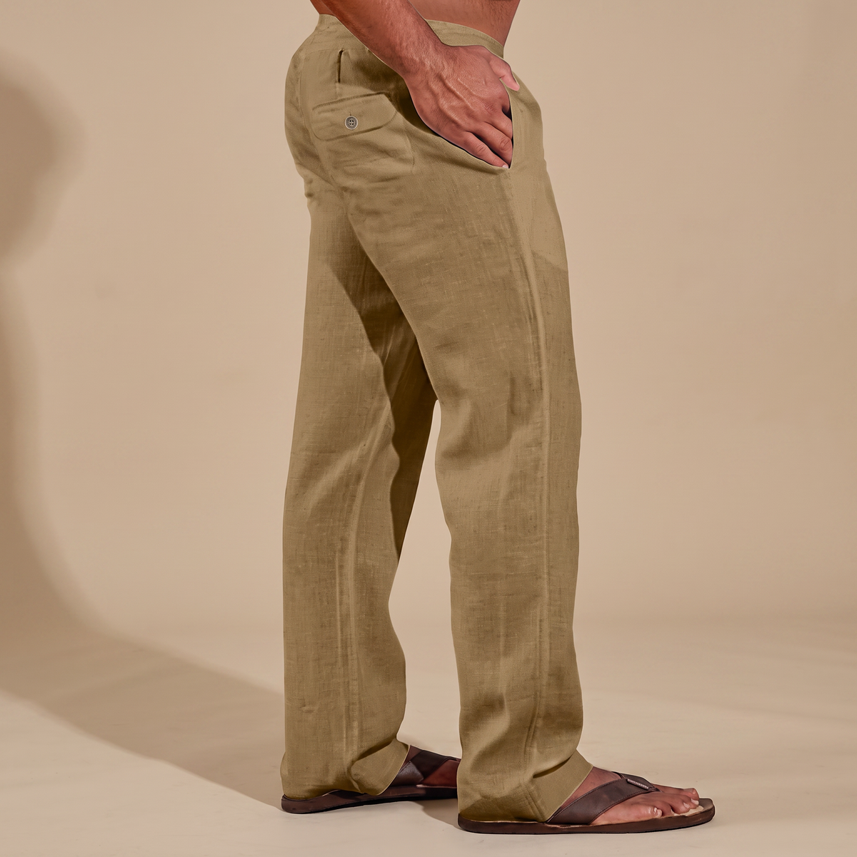 Elias - Weit geschnittene, gerade Hose