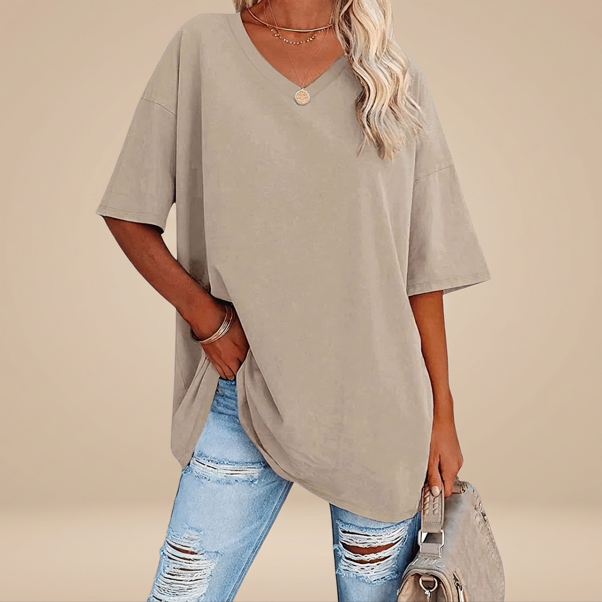 Alissa - Bequemes T-Shirt für große Größen