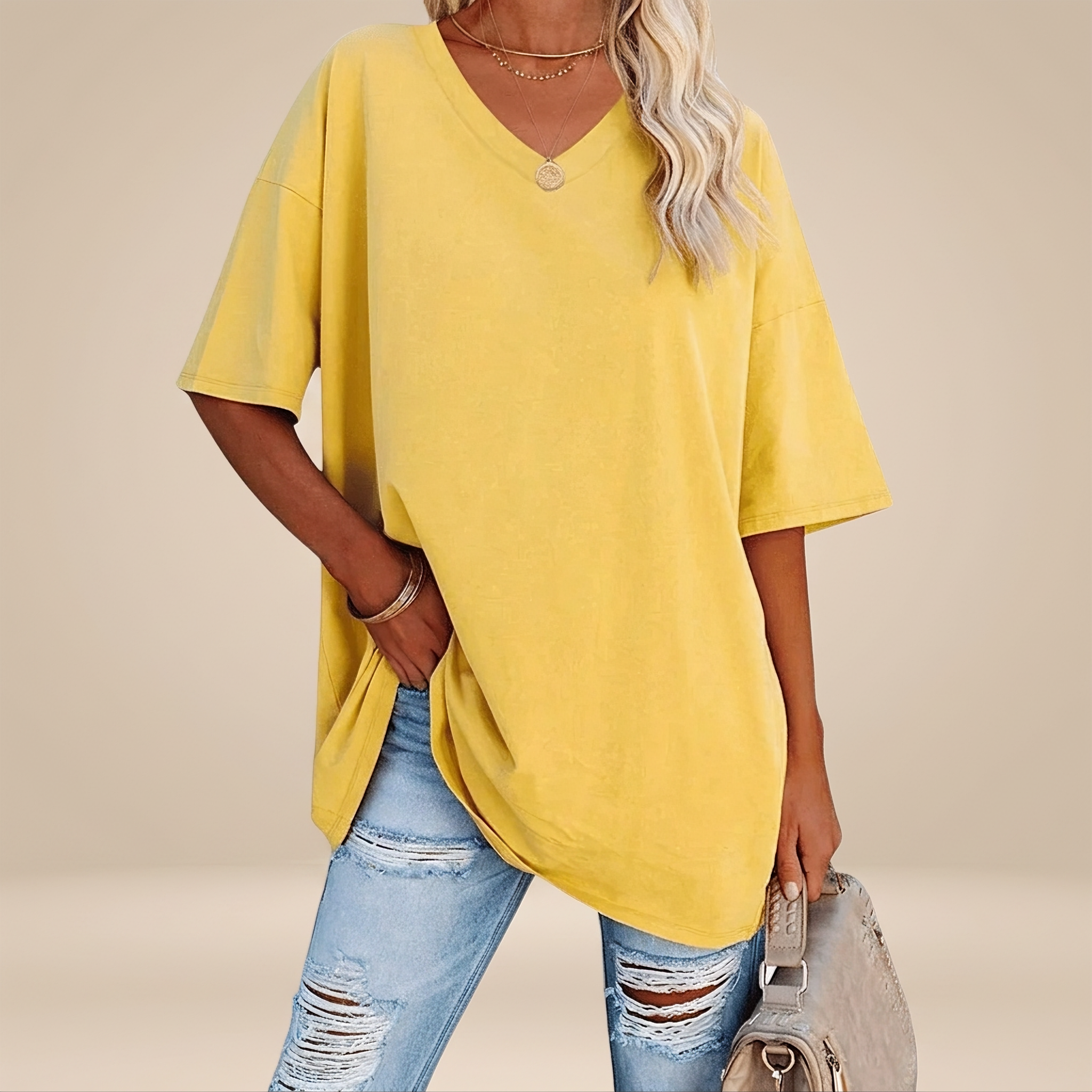 Alissa - Bequemes T-Shirt für große Größen