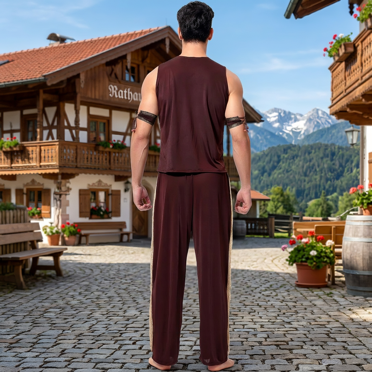 Drew - Elegante Tracht im bayerischen Stil für das Oktoberfest