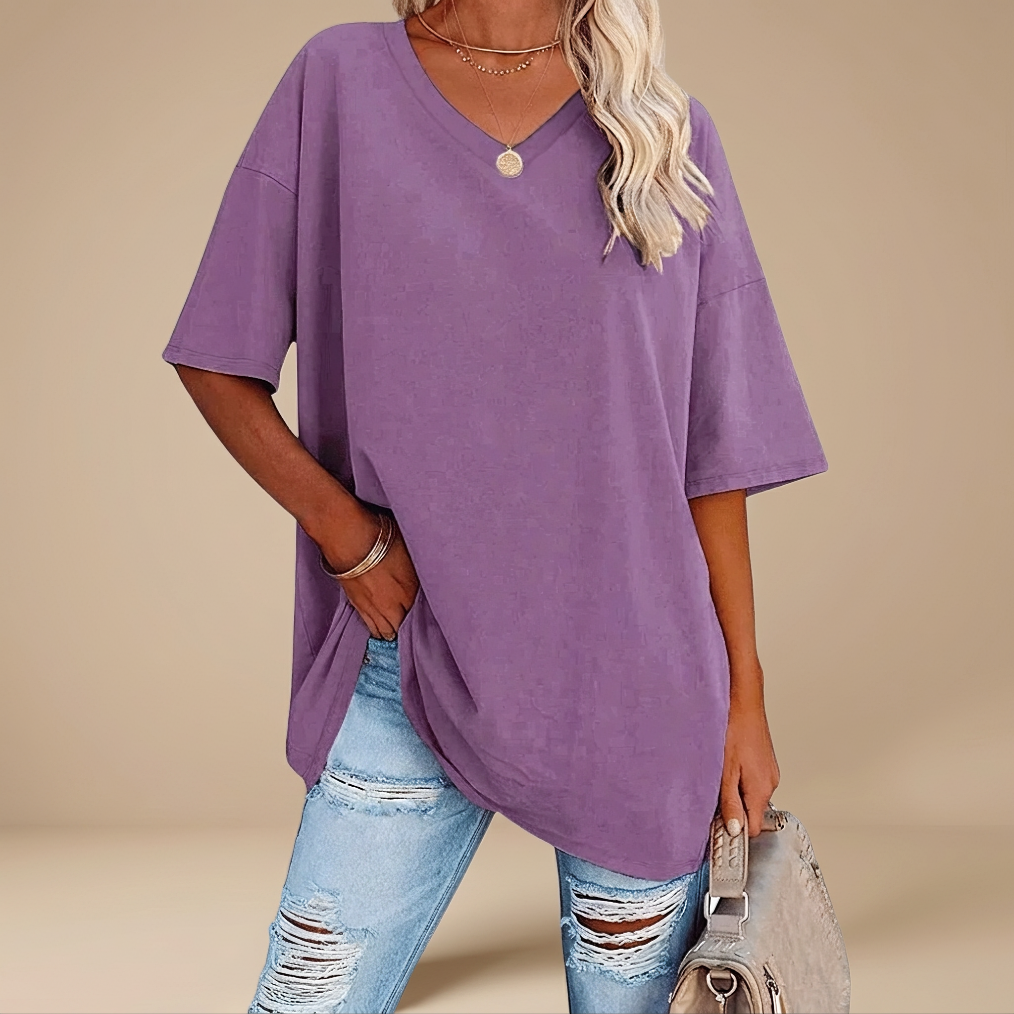 Alissa - Bequemes T-Shirt für große Größen