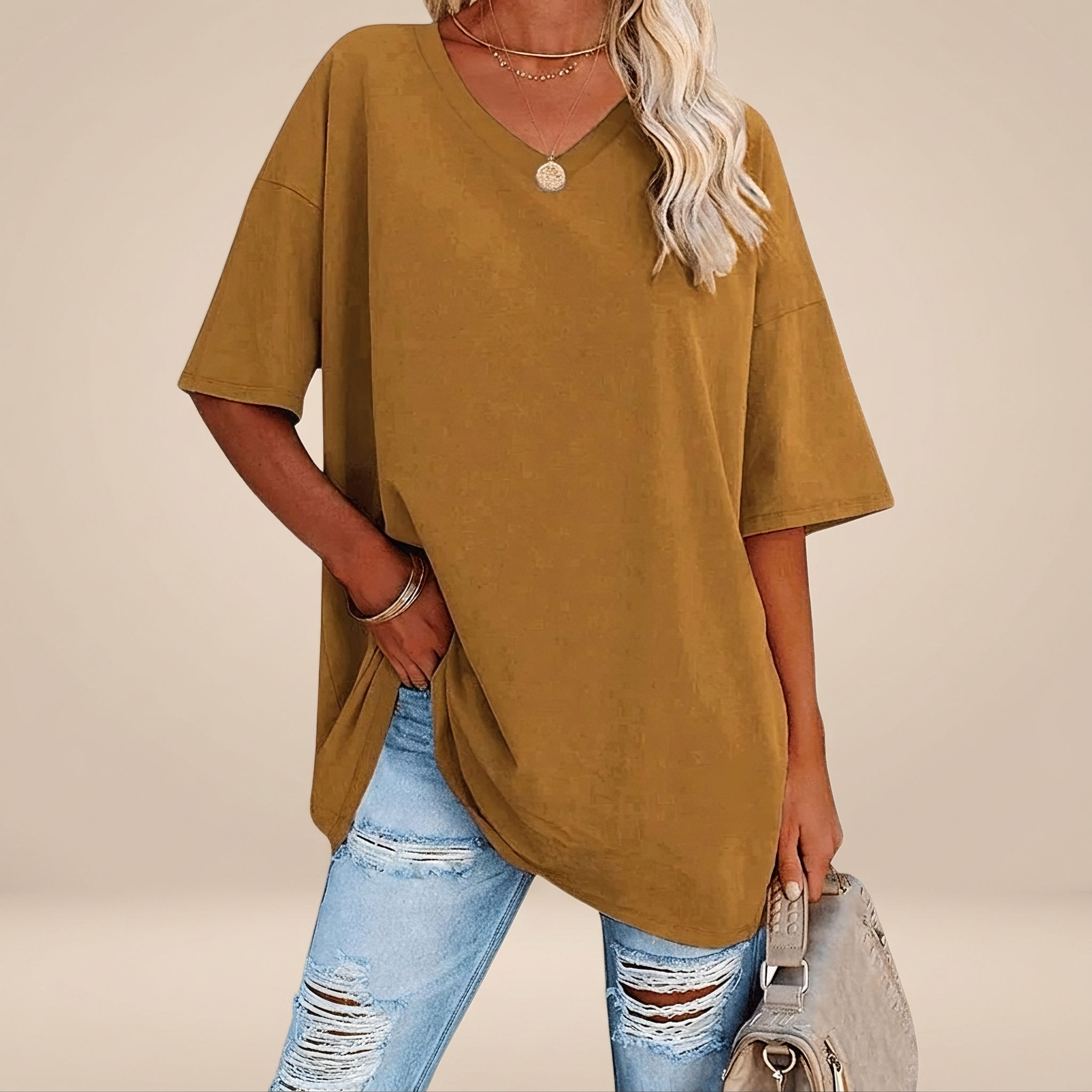 Alissa - Bequemes T-Shirt für große Größen