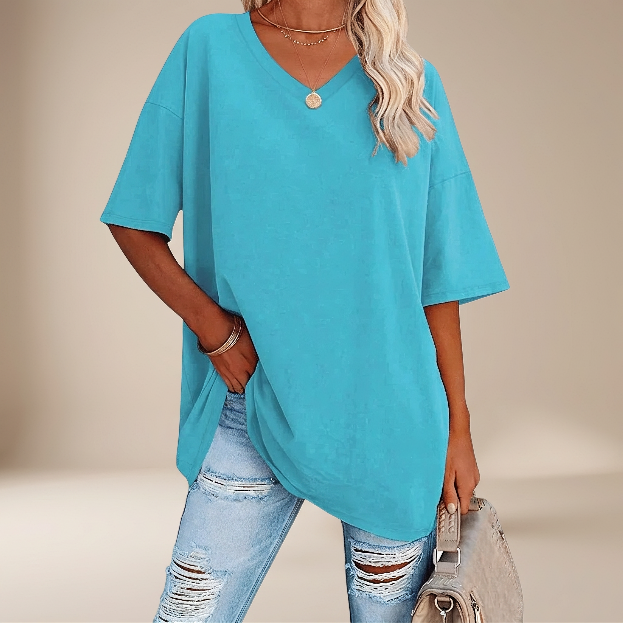 Alissa - Bequemes T-Shirt für große Größen