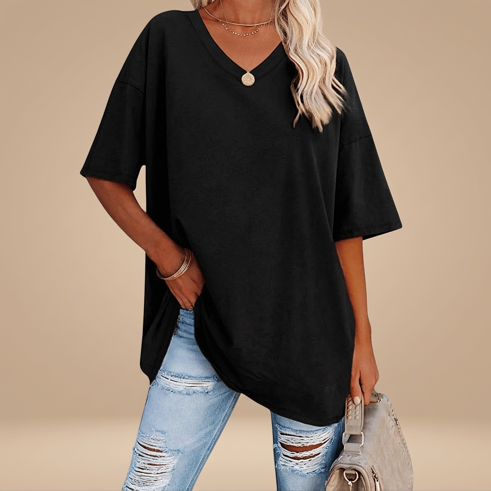 Alissa - Bequemes T-Shirt für große Größen