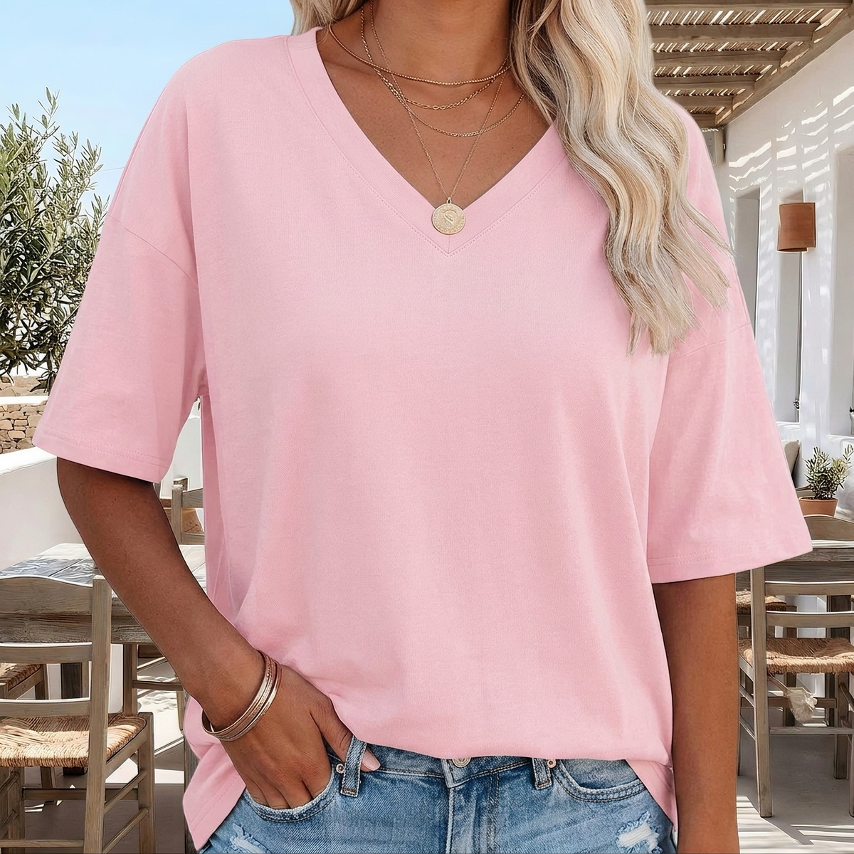 Alissa - Bequemes T-Shirt für große Größen