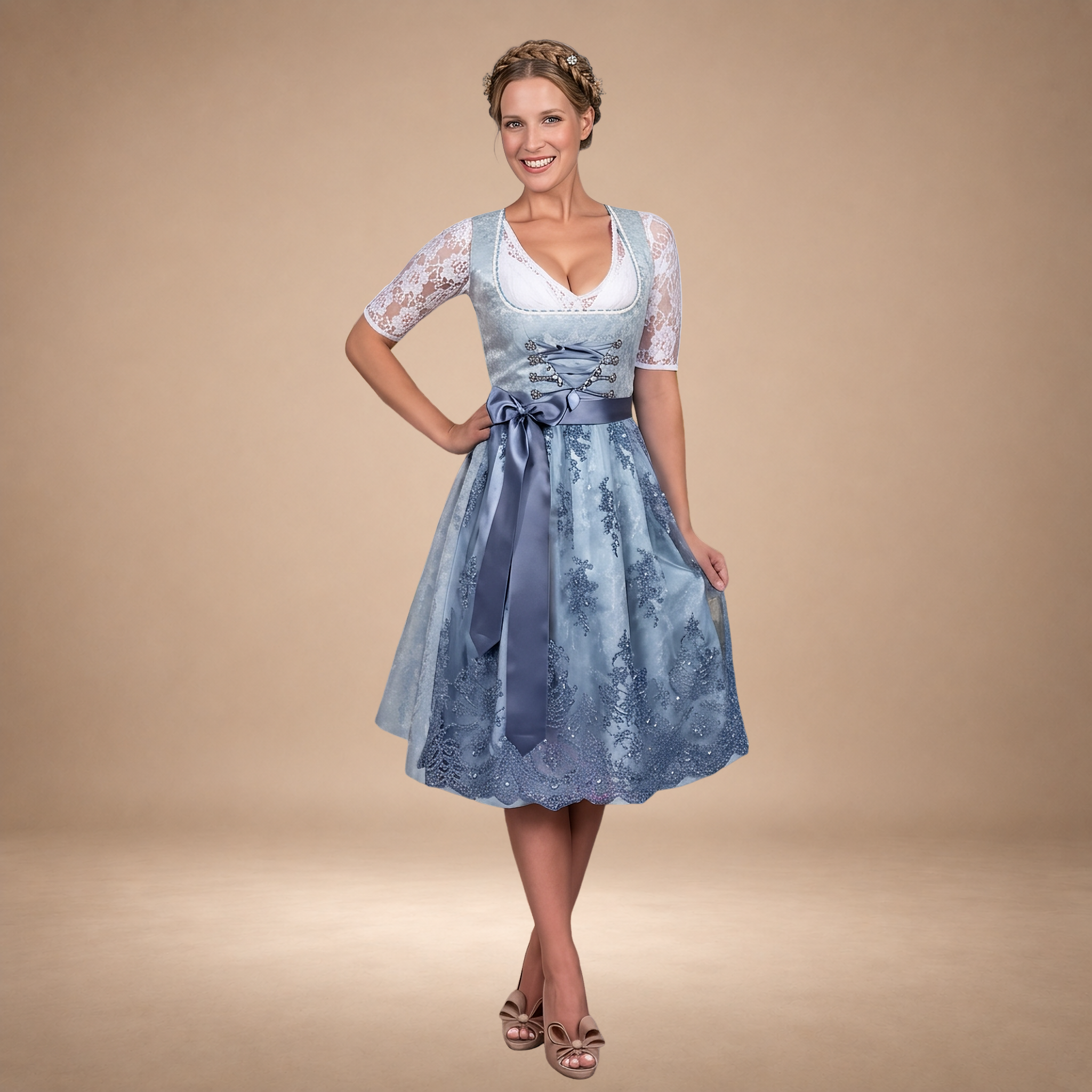 Lucia - Elegantes Trachtenkleid fürs Oktoberfest