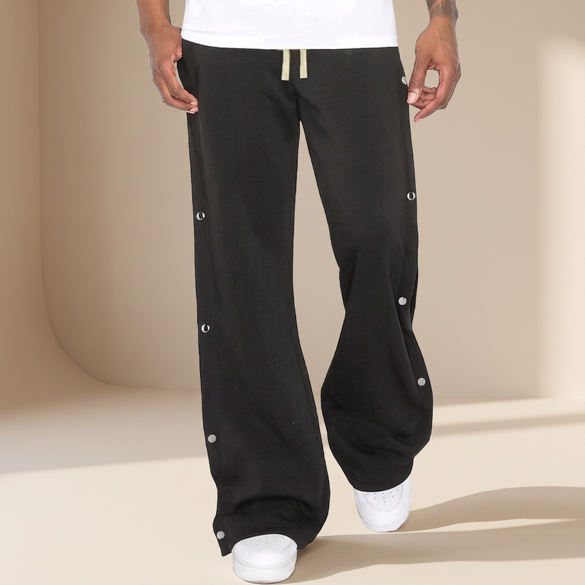 Reuben - Moderne Freizeitpants mit geteiltem Design