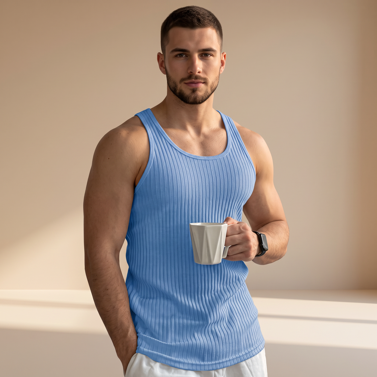 Jacobs - Locker geschnittenes enges Tanktop