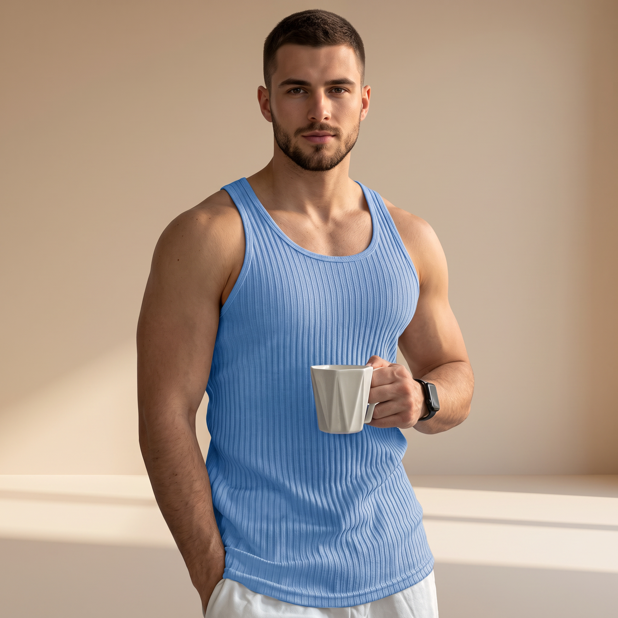 Jacobs - Locker geschnittenes enges Tanktop
