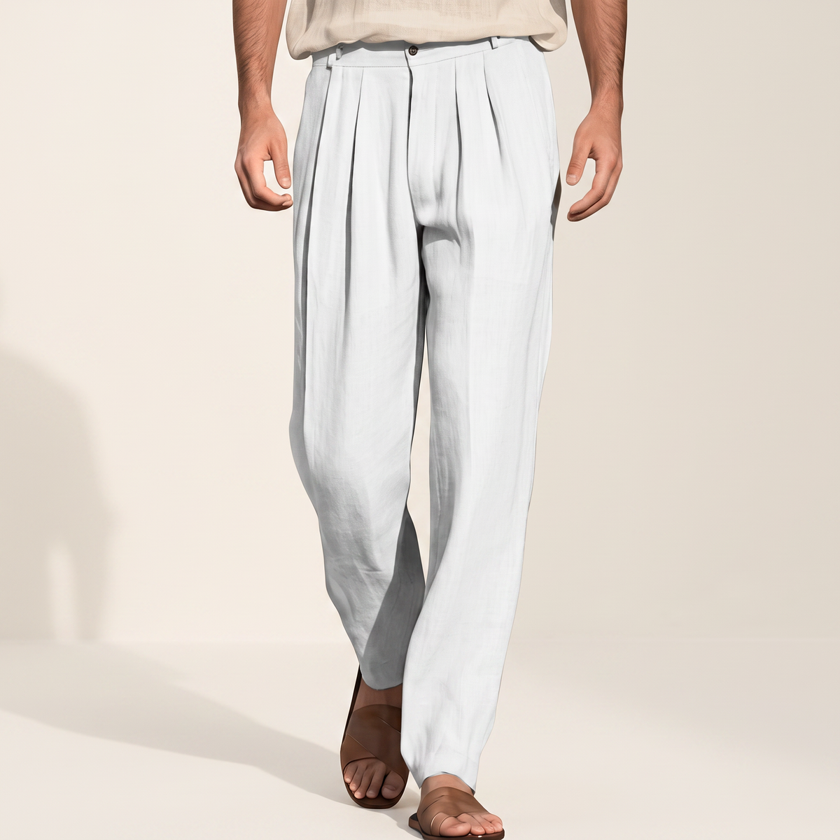 Randall - Weite und bequeme Faltenhose