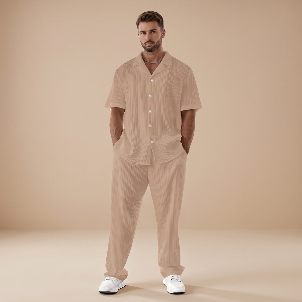 Scott - Set mit großen Streifen