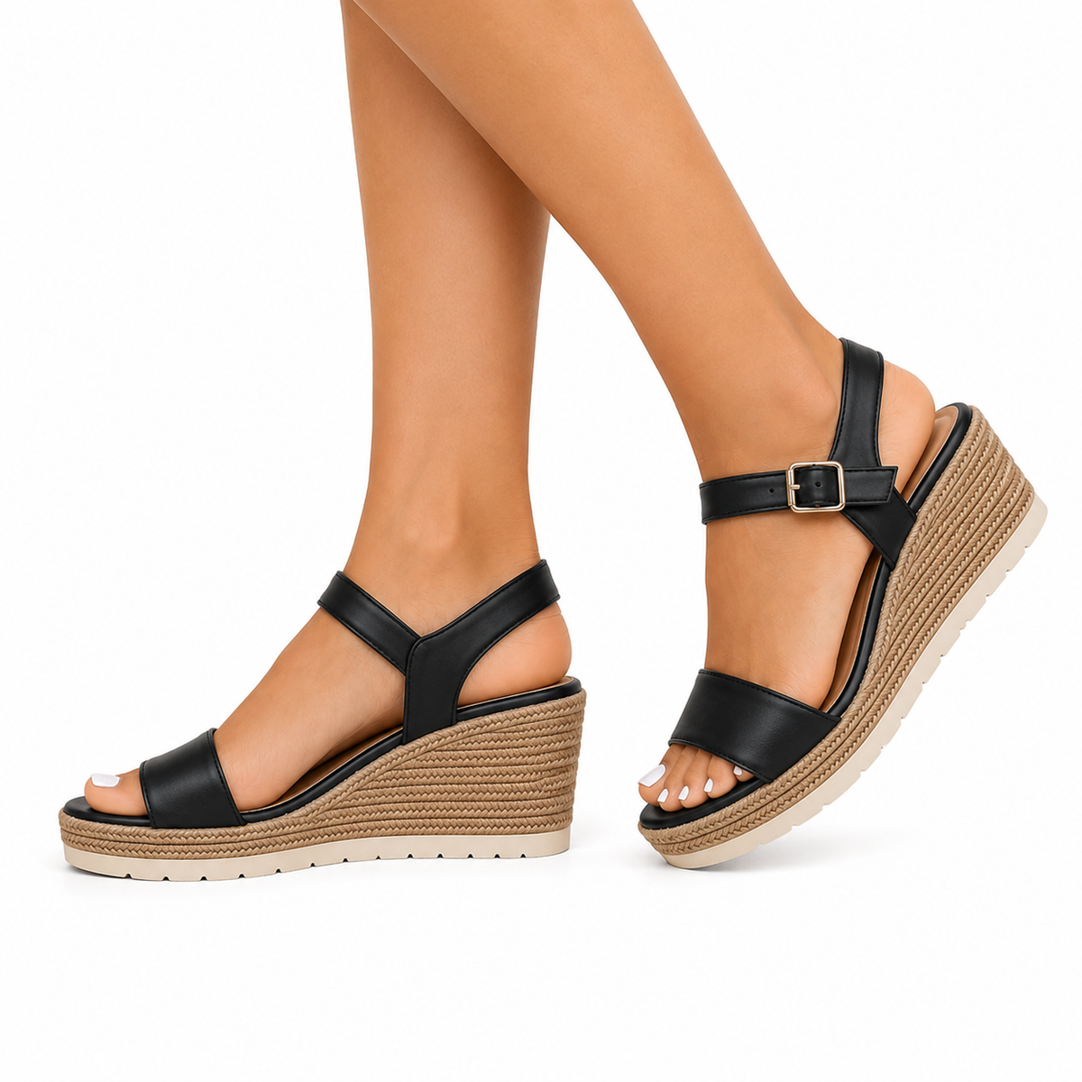 Andrea - Bequeme Sandalen mit Knöchelriemen