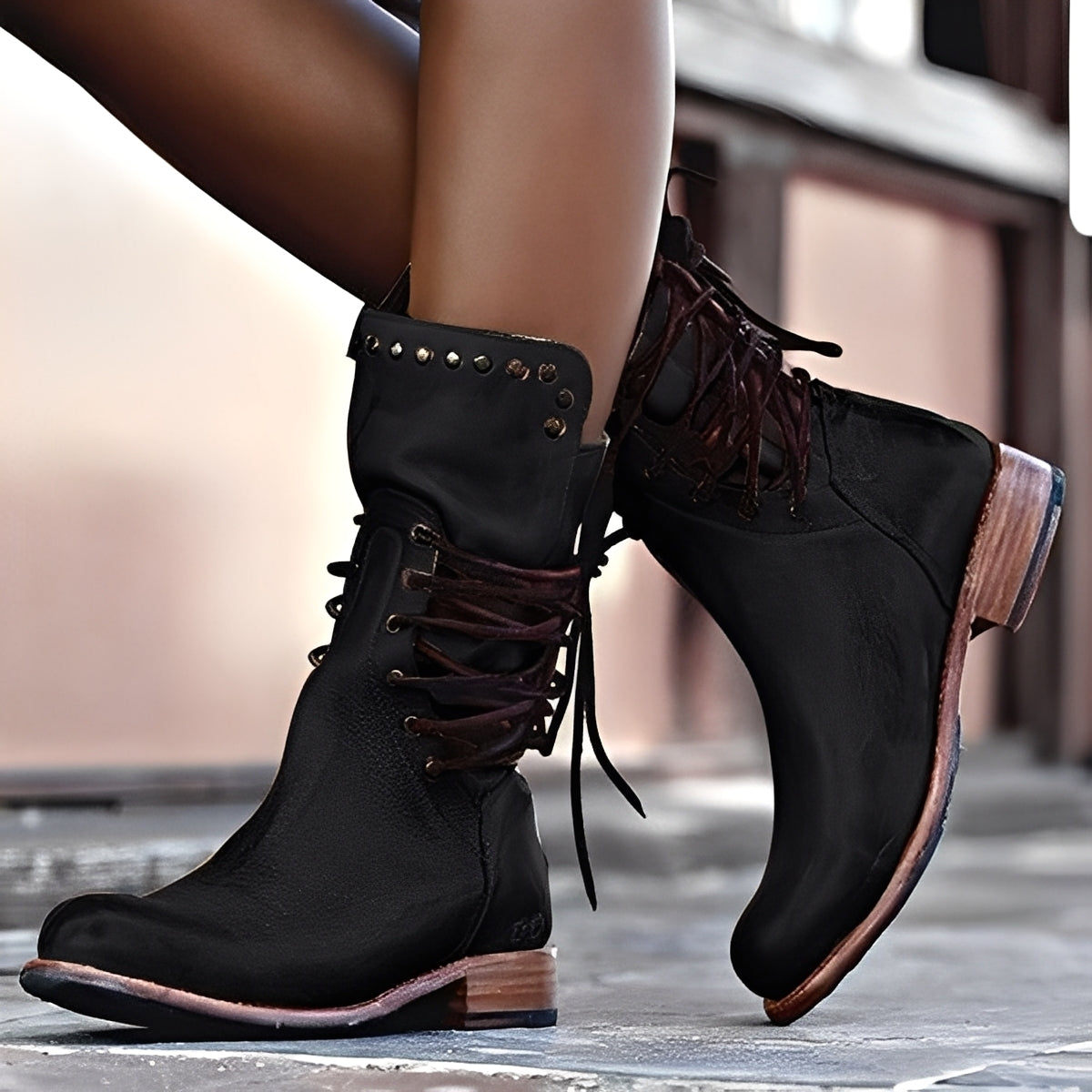 Lenora - Elegante Damenstiefel mit kleinem Absatz