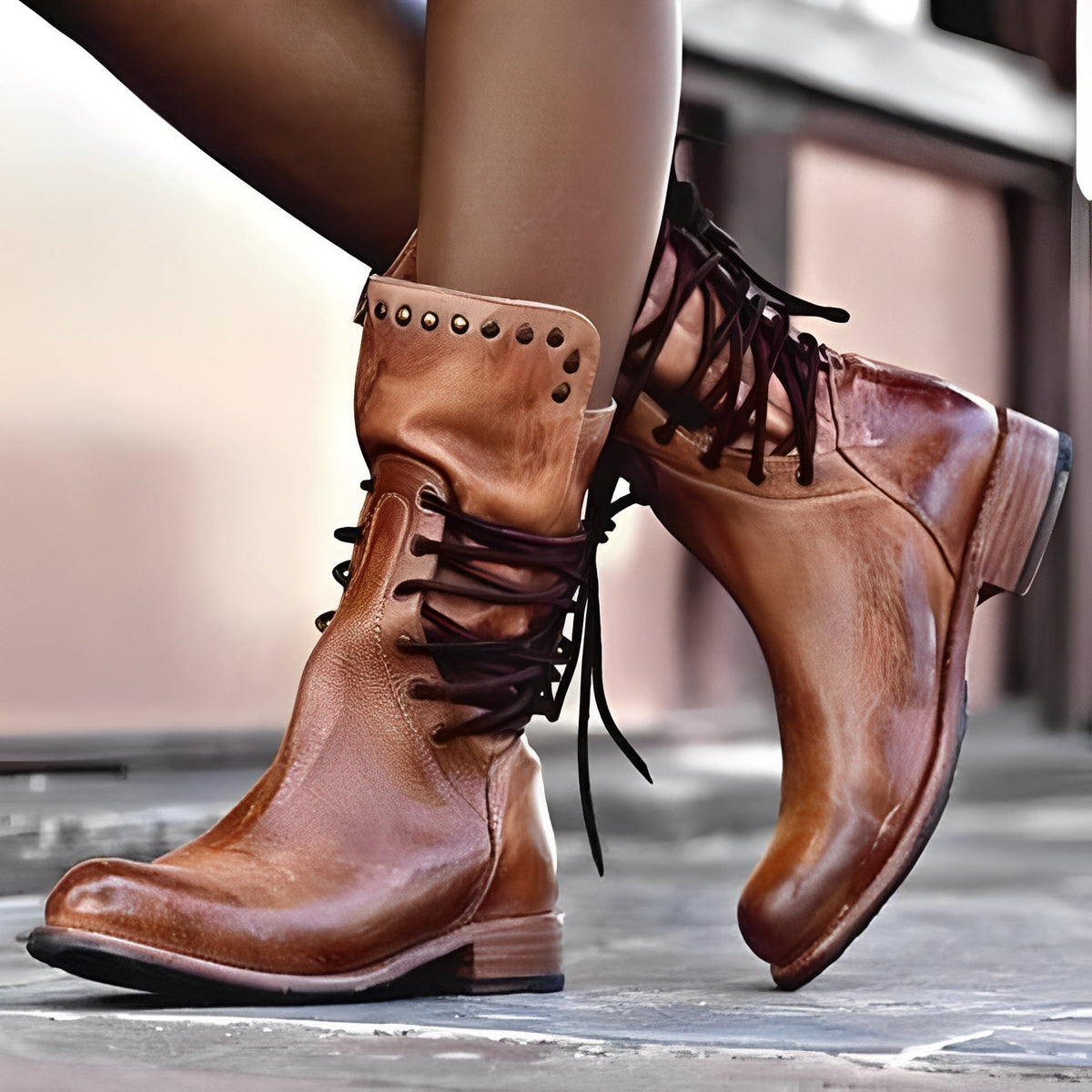 Lenora - Elegante Damenstiefel mit kleinem Absatz