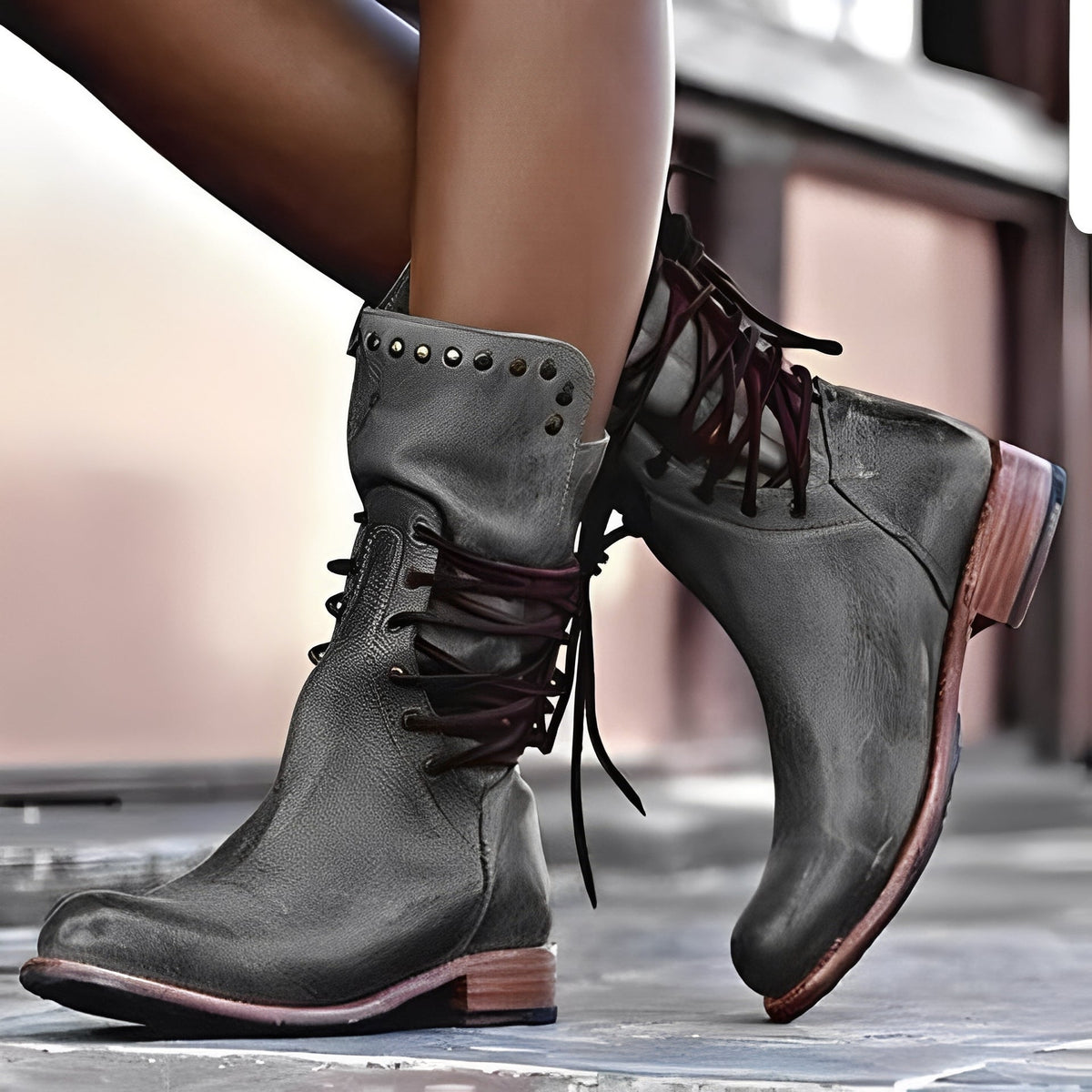 Lenora - Elegante Damenstiefel mit kleinem Absatz
