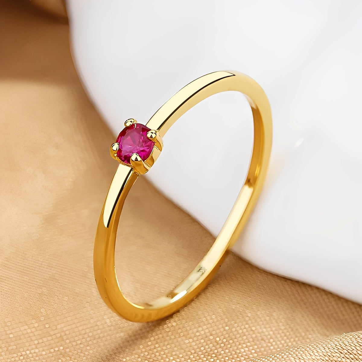 Rowena – Stapelring aus Geburtsstein