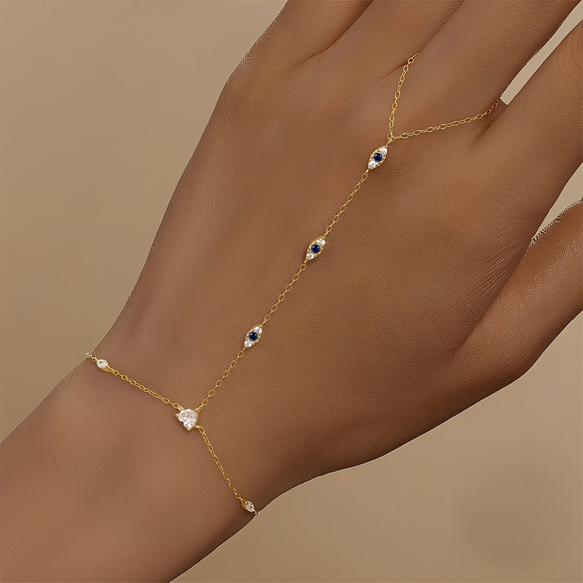 Milley – Doppelkettenarmband aus 925er Silber