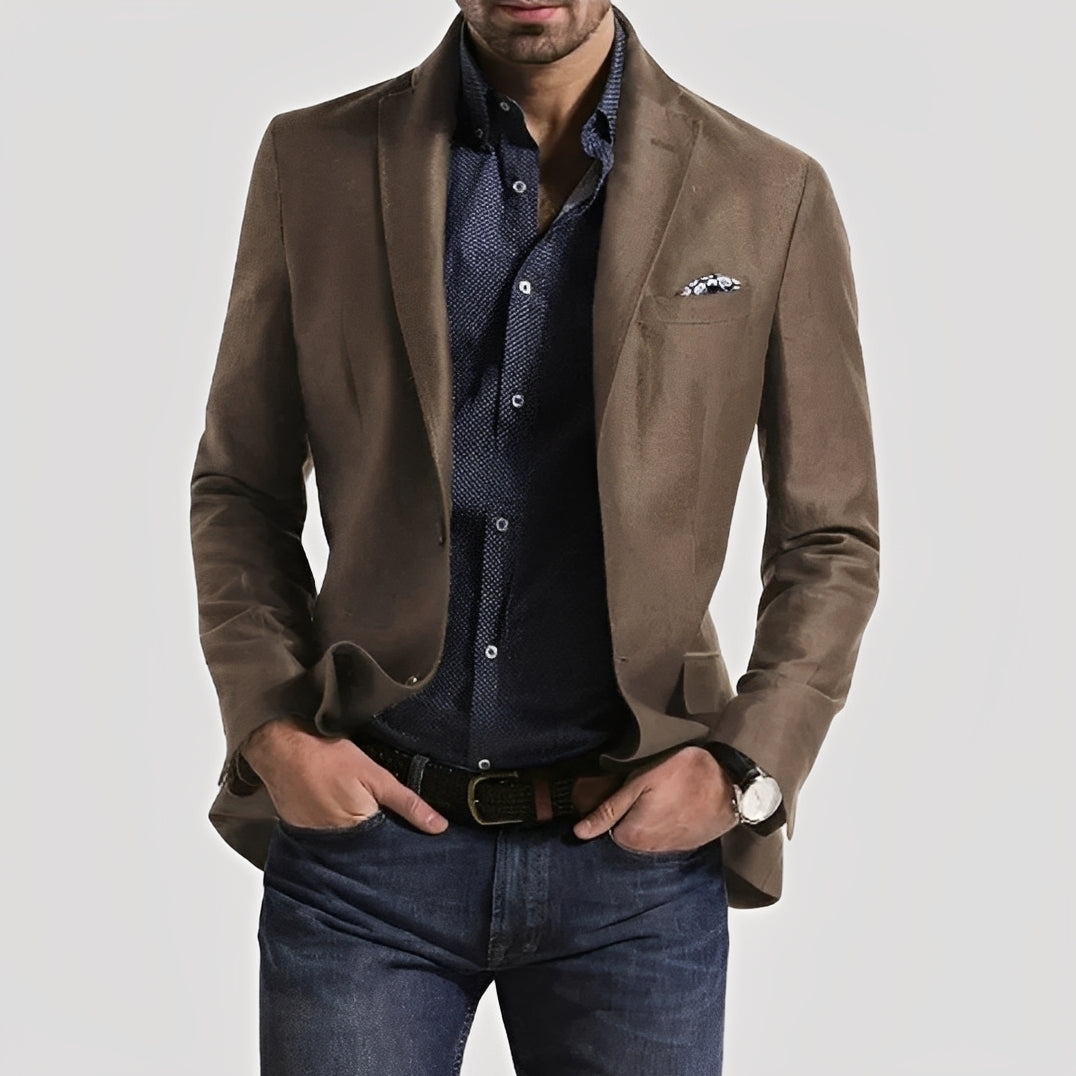George - Elegant geschnittener Herrenblazer mit Zweiknopfdetail