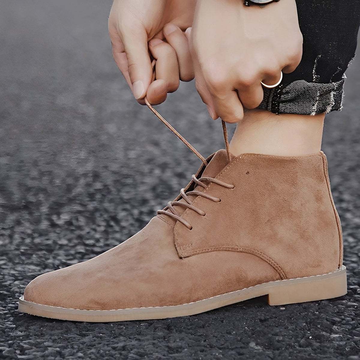 Alvin - Stilvolle spitze Stiefeletten