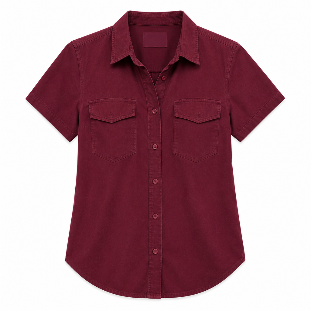 Florence - Lässige Kurzarm Bluse