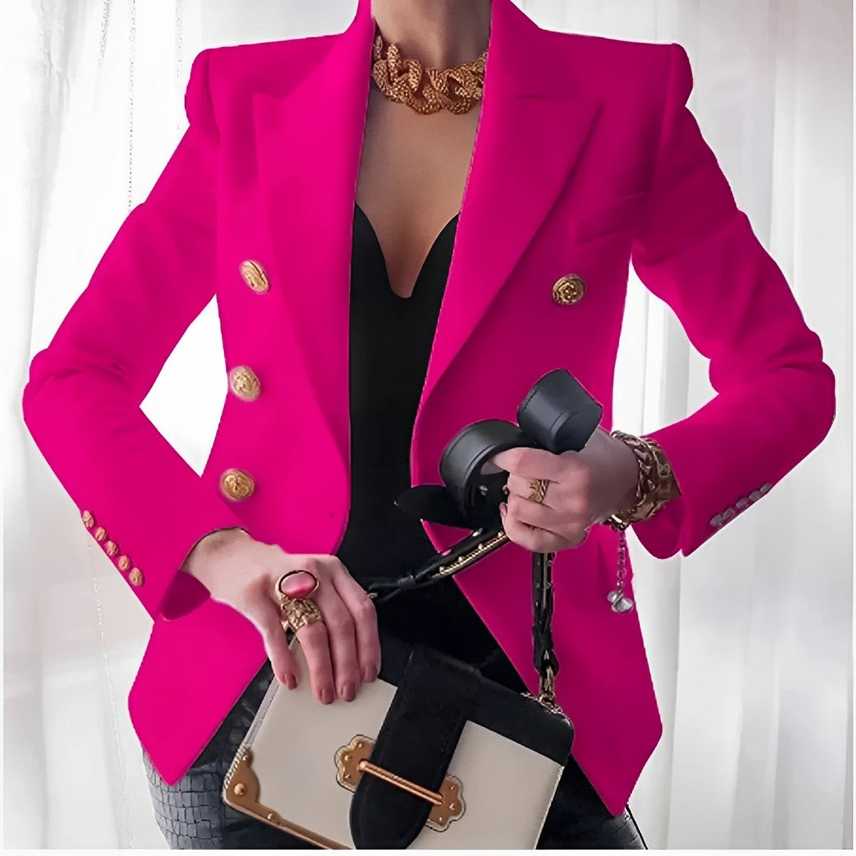 Viejo Plata - Eleganter Damen Blazer