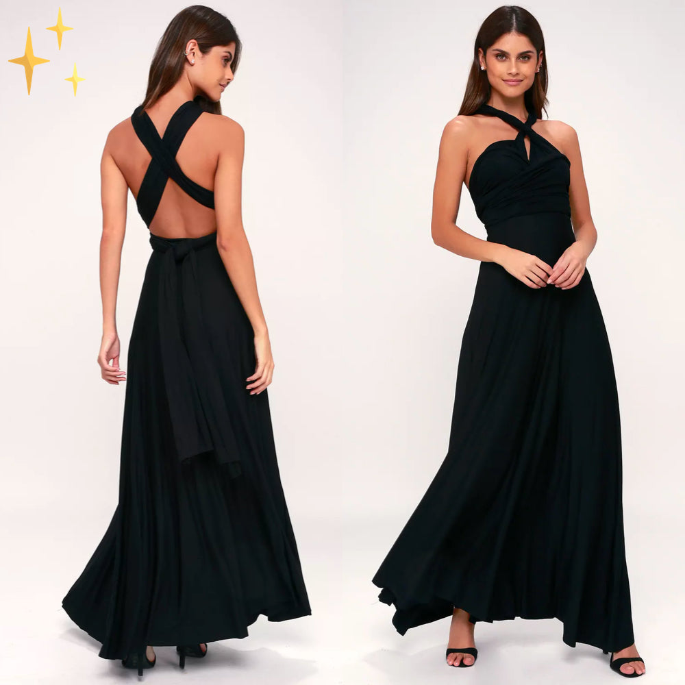 Sarah - Elegantes Damen Maxikleid