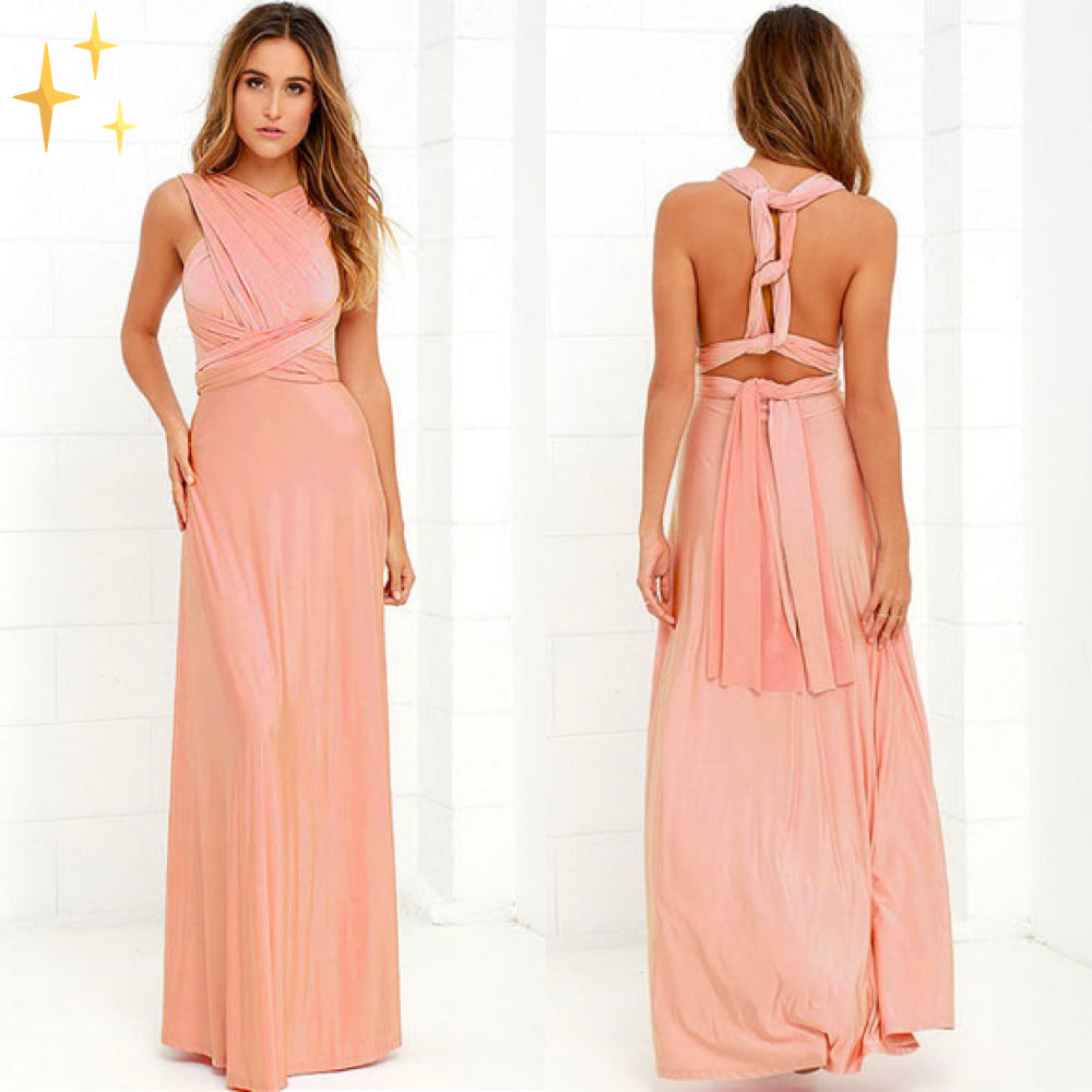 Sarah - Elegantes Damen Maxikleid