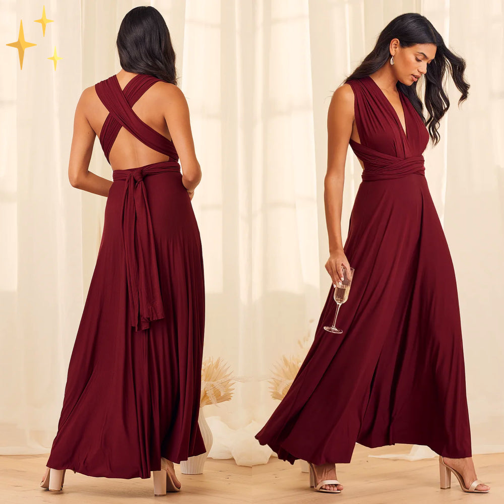 Sarah - Elegantes Damen Maxikleid