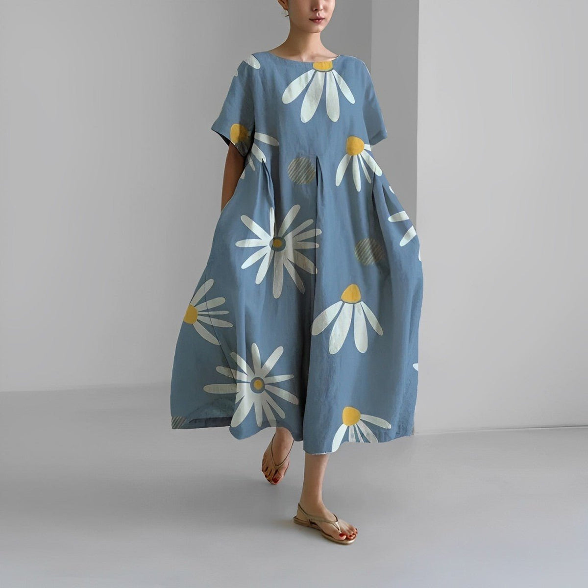 Naomi - Maxikleid mit Blumenmuster