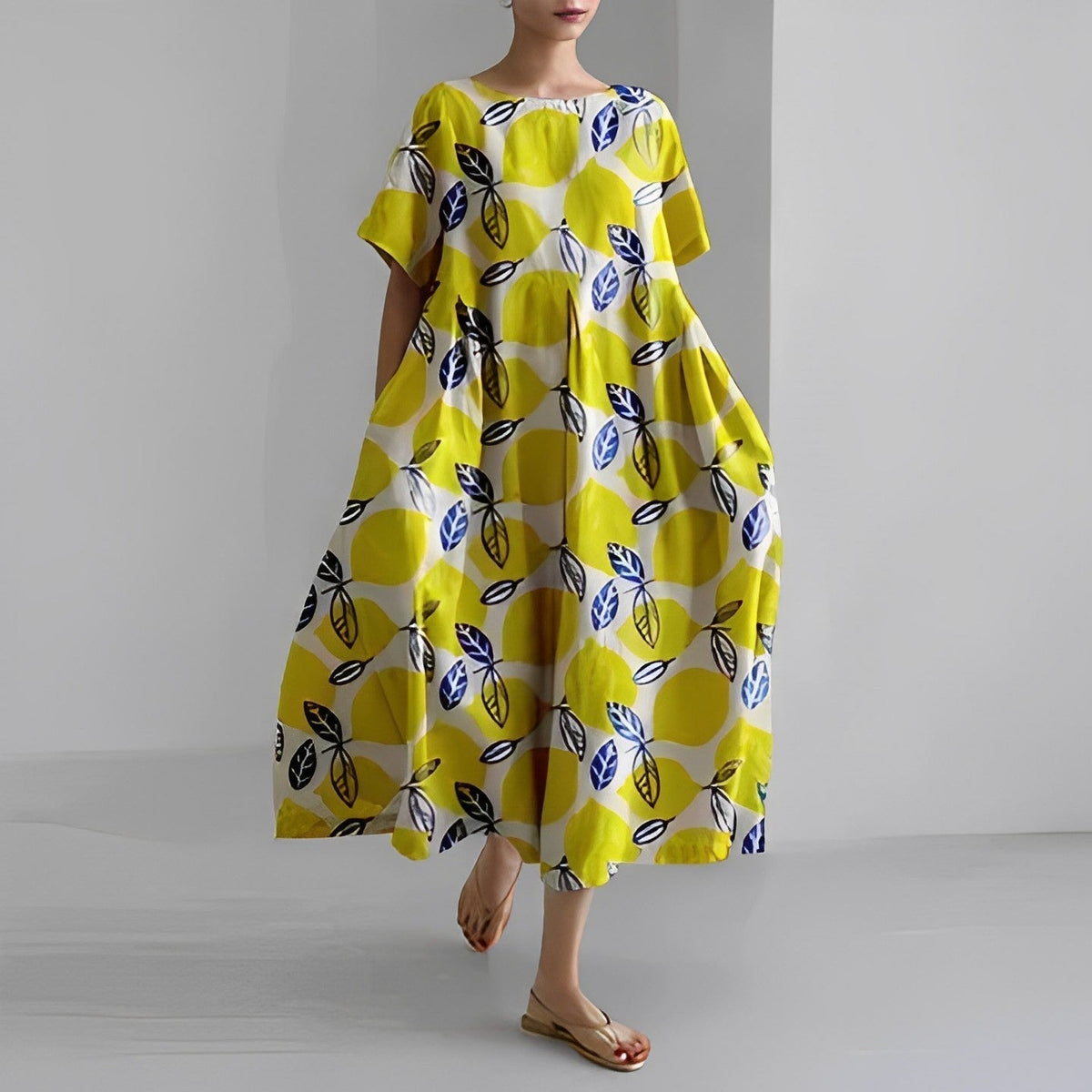Naomi - Maxikleid mit Blumenmuster