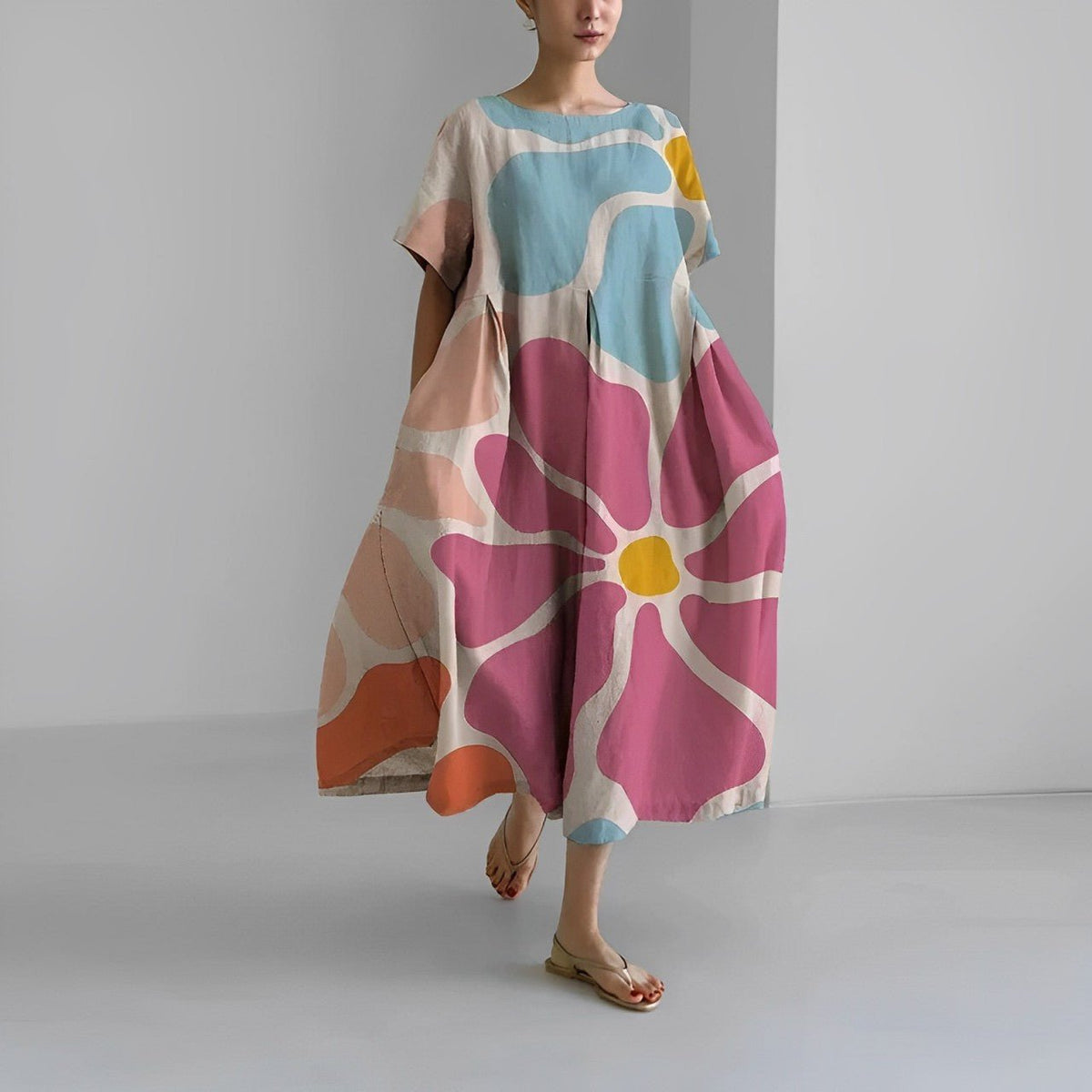 Naomi - Maxikleid mit Blumenmuster